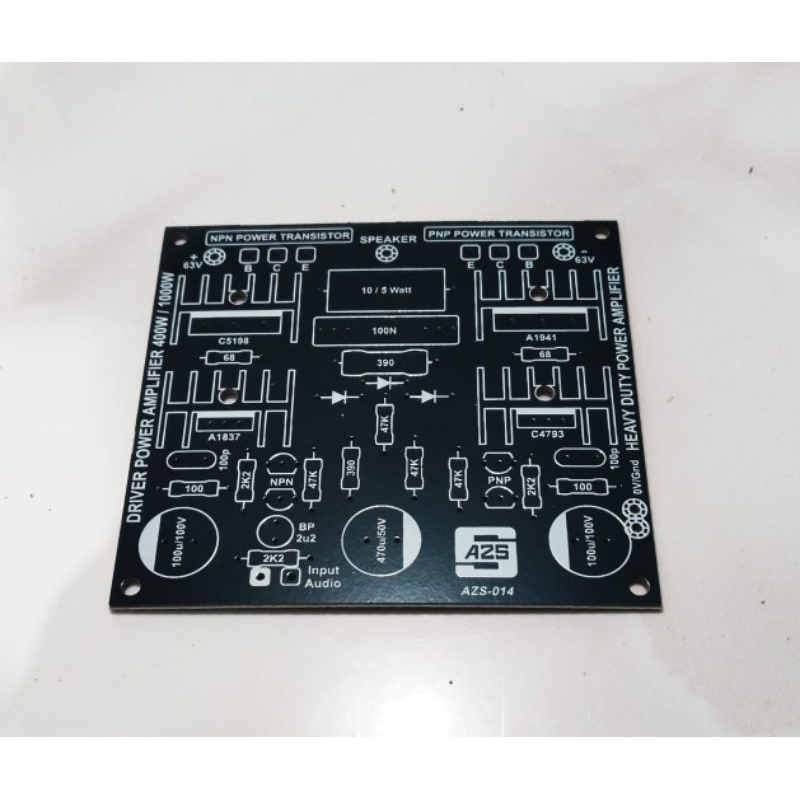 PCB Driver Power Amplifier 400W - 1000W 2 Stage simetris