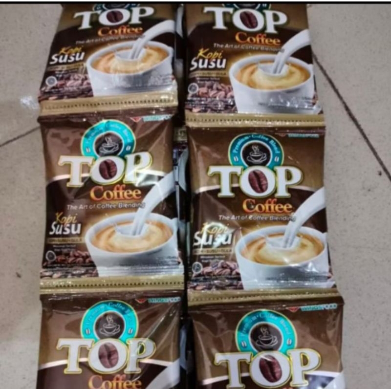 

KOPI TOP SUSU 1RENTENG 12 PCS