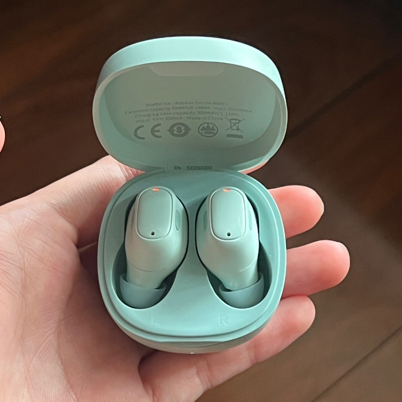 TWS Baseus Bowie WM01 (bisa connect aplikasi Baseus) Wireless Bluetooth Earbuds Earphones Headset Hi