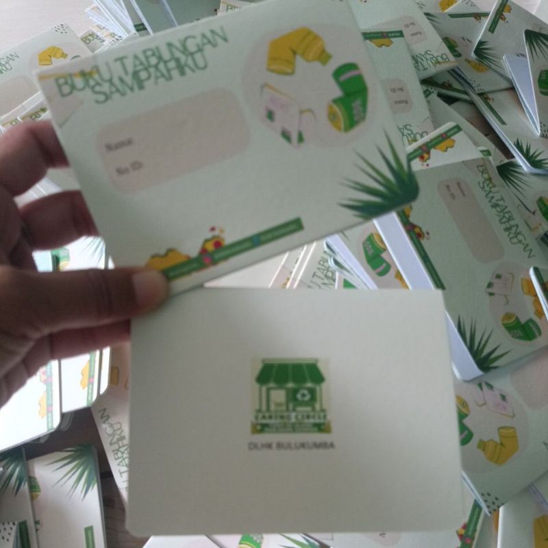 

Buku tabungan jahit Custom kemasan isi 200 pcs