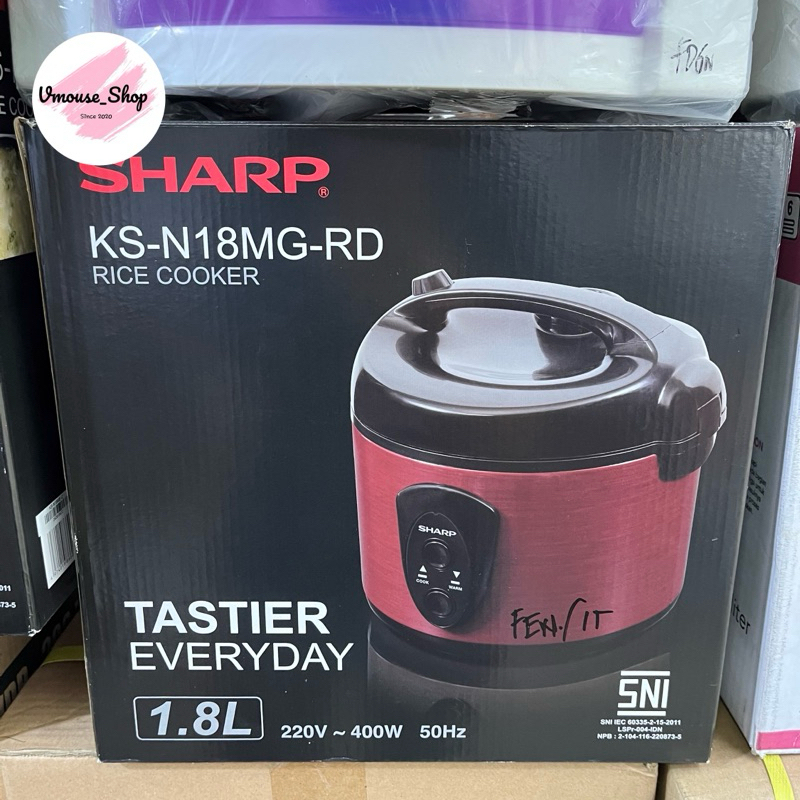 MAGIC COM SHARP KS N18MG - SHARP MAGIC COM 3IN1- RICE COOKER SHARP - MEJIG COM SHARP - MAGIC SHARP 2