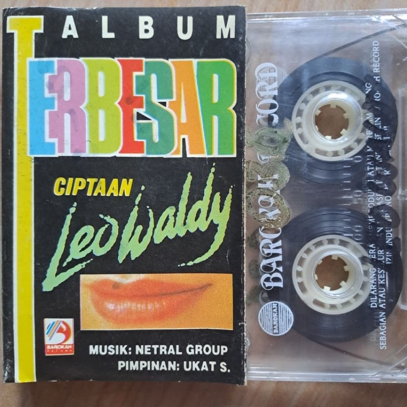 Kaset Dangdut Album Terbesar Cipt Leo Waldy