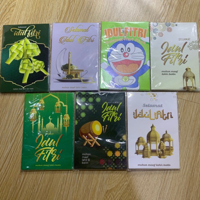 

Amplop lebaran lucu karakter angpao idul fitri amplop thr