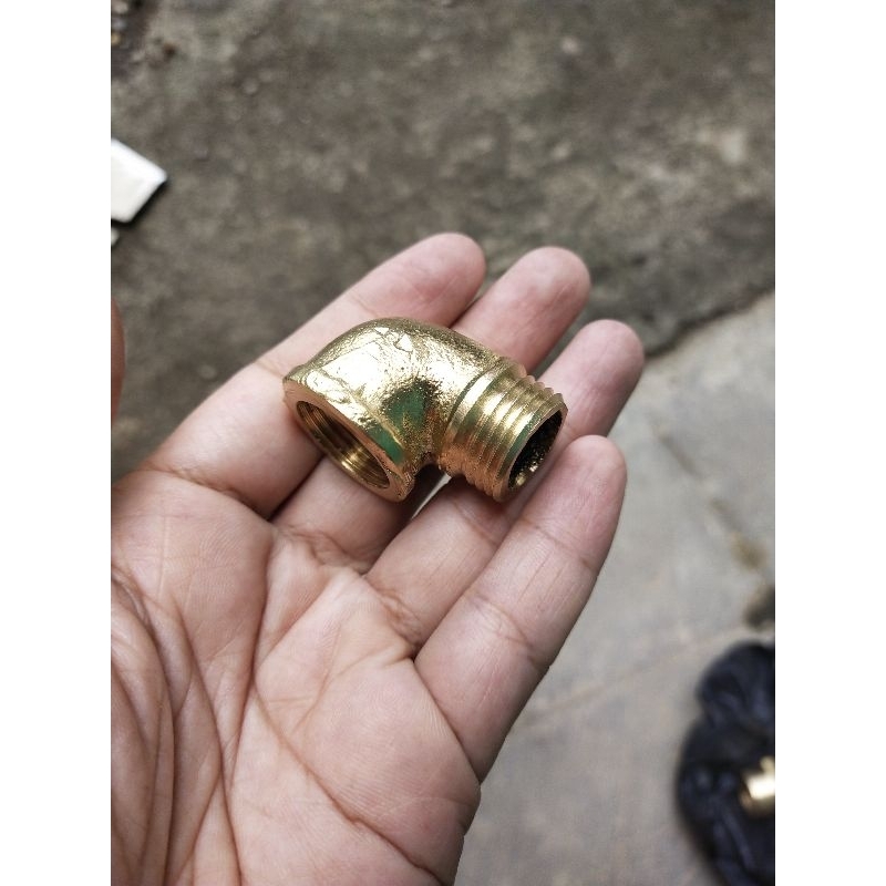 NEPEL BOX KNEE DRAT LUAR DRAT DALAM 1/2 X 1/2