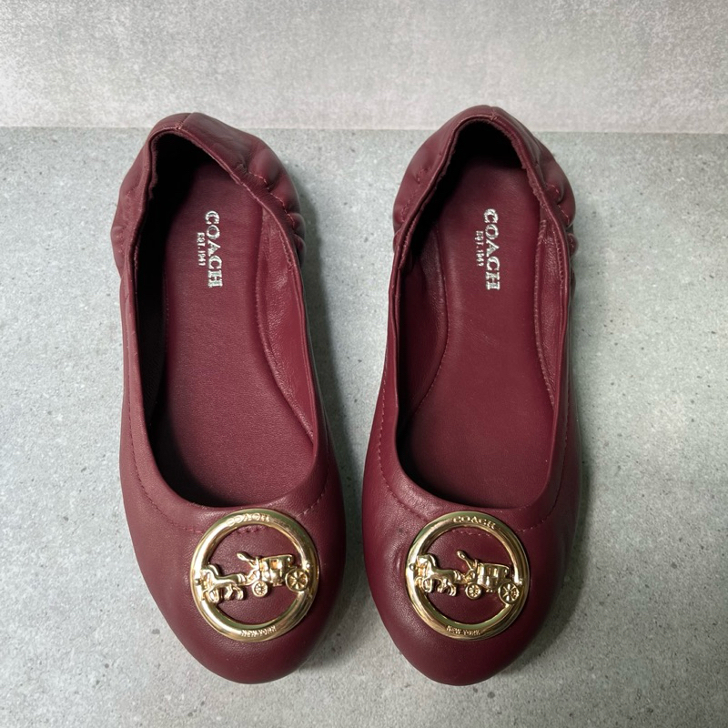 [PRELOVED] Coach Flat Shoes Ballerina