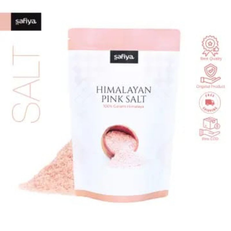 

Himalayan Pink Salt Safiya / 100% Garam Himalaya 1Kg