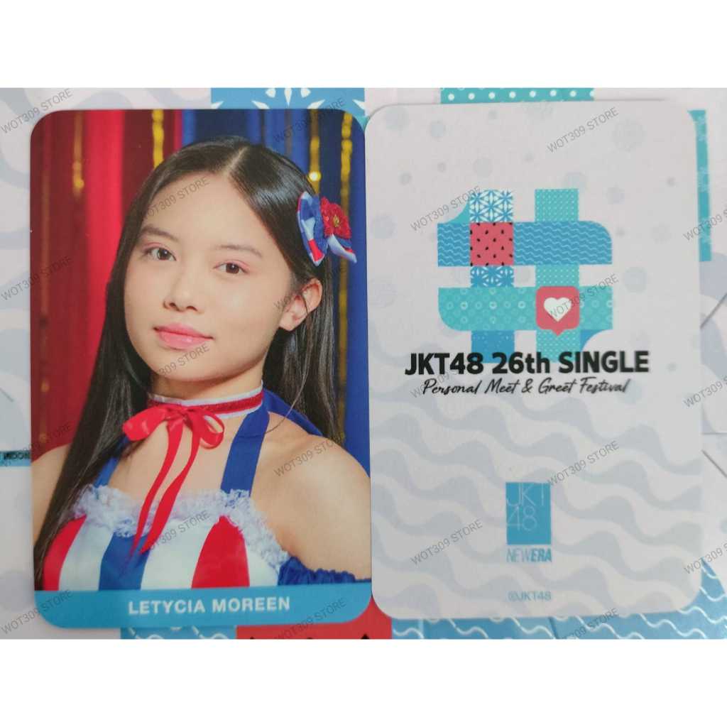 JKT48 Official Photocard - 26th Single Meet & Greet - Letycia Moreen