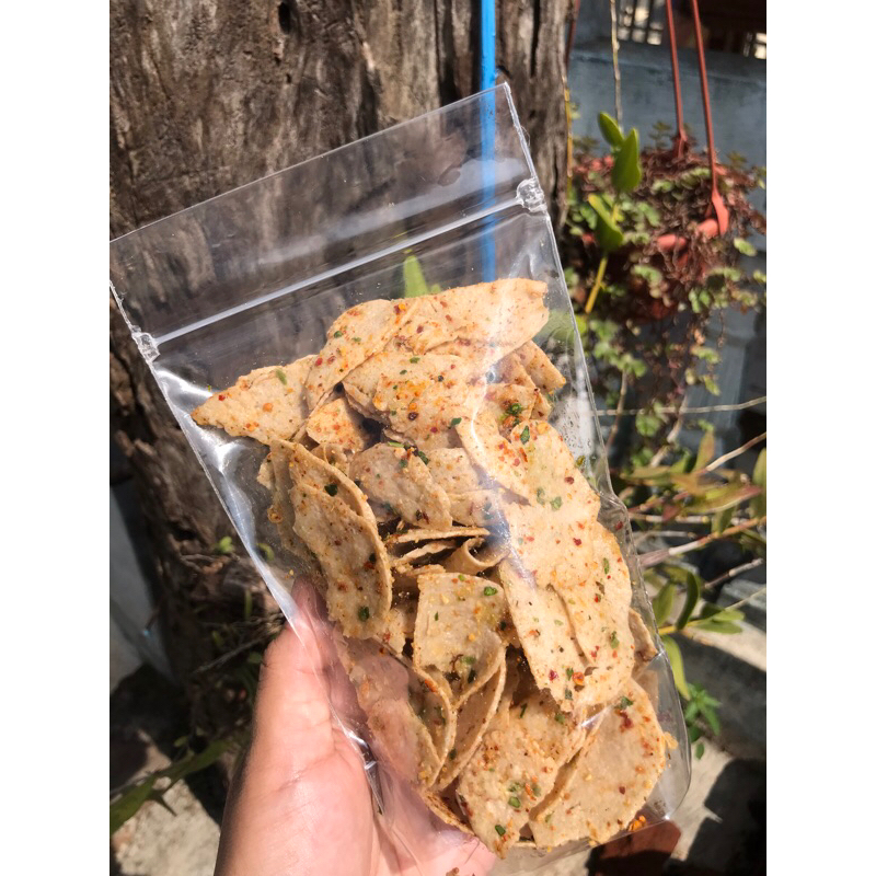 

Cemilan Basreng ori/pedas 500gram