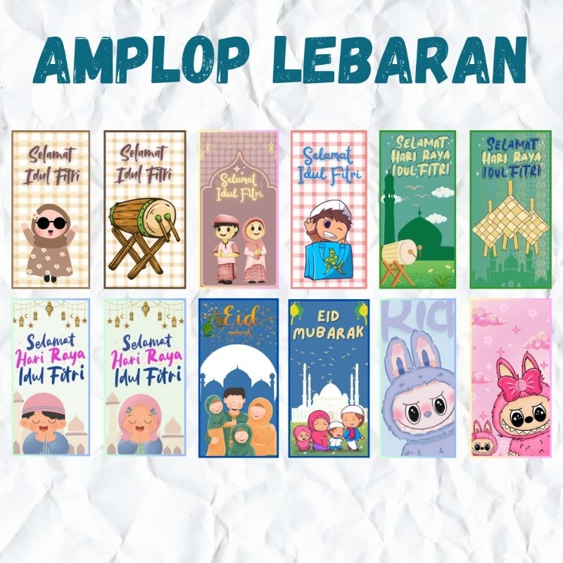 

Amplop Lebaran - amplop lebaran karakter