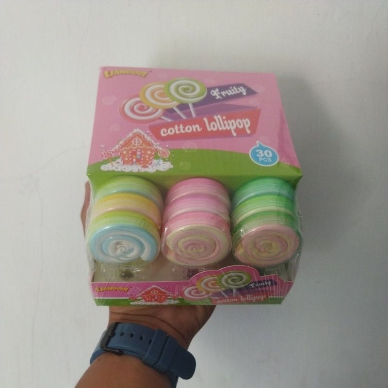 

PERMEN FRUIT COTTON LOLLIPOP ISI 30