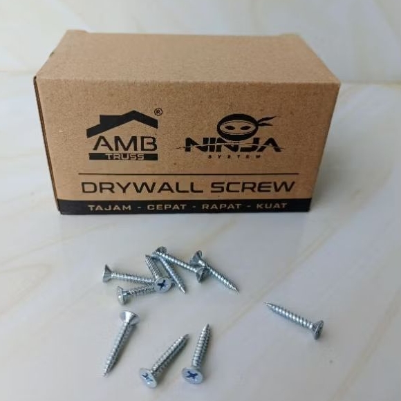 Sekrup kalsiboard 1"