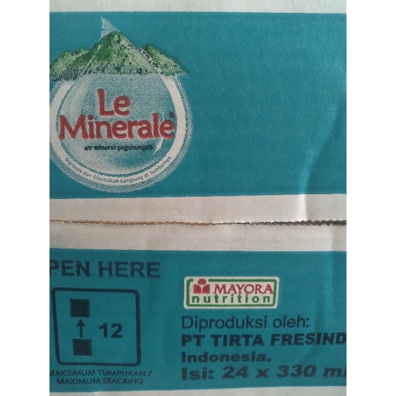 

le minerale botol