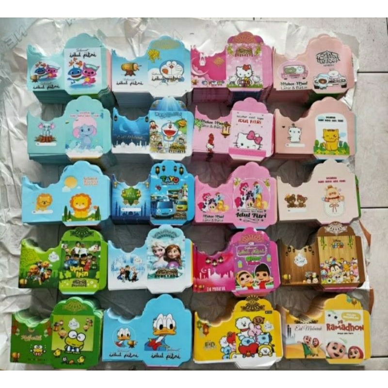 

[10pcs] Amplop Lebaran HVS ukuran medium