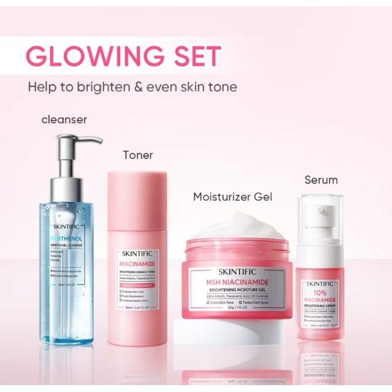 Skintific Glowing Set