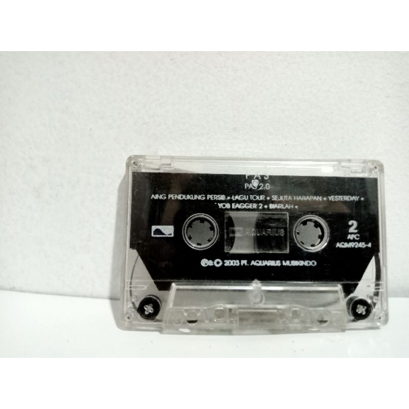 Kaset pita pas band album Pas 2.0 (preloved)