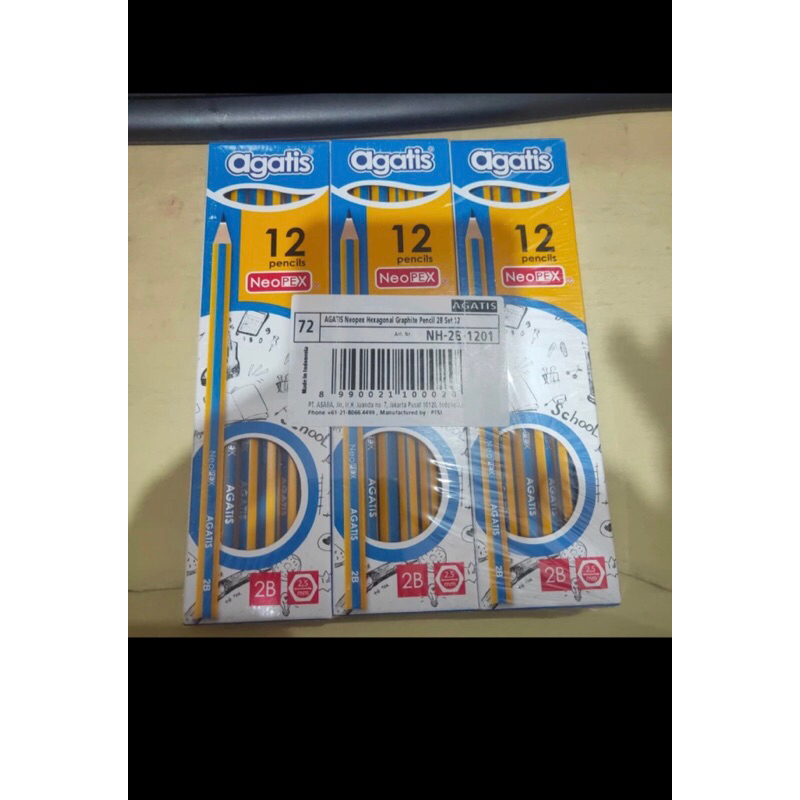 

Pensil 2B AGATIS ( 12 Pcs )