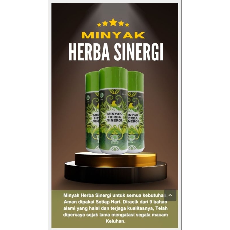Minyak Herba Sinergi Hni HPAI