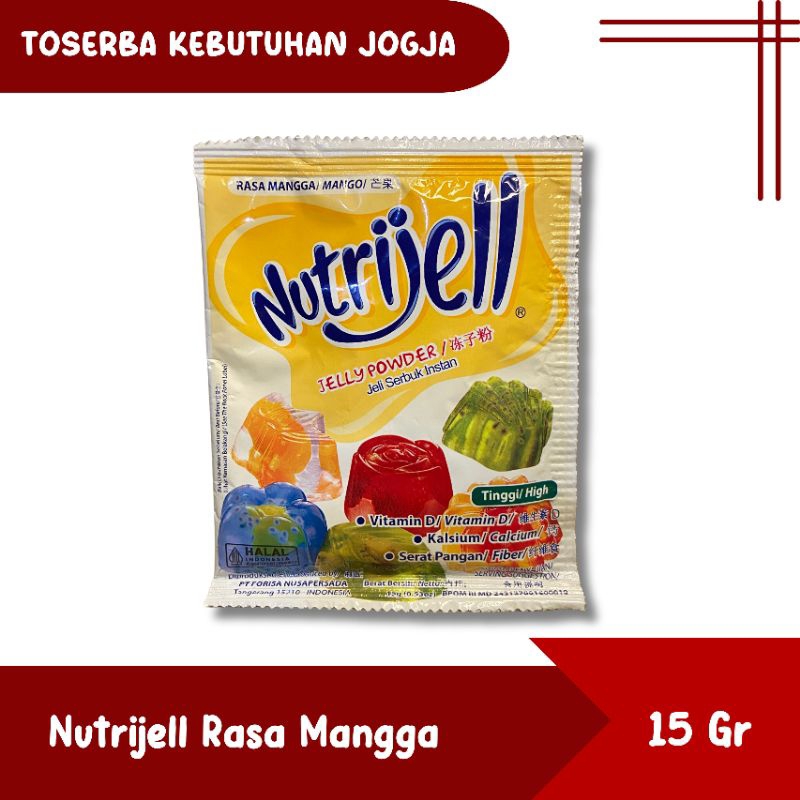 

Nutrijell Rasa Mangga Jelly Powder 15 Gr