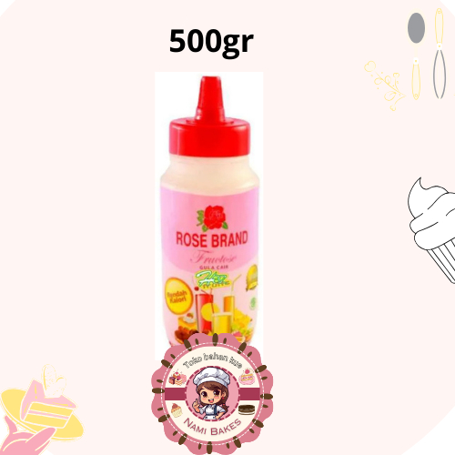 

Rose Brand Sirup Fruktosa 500gr Syrup Gula Cair Fructose