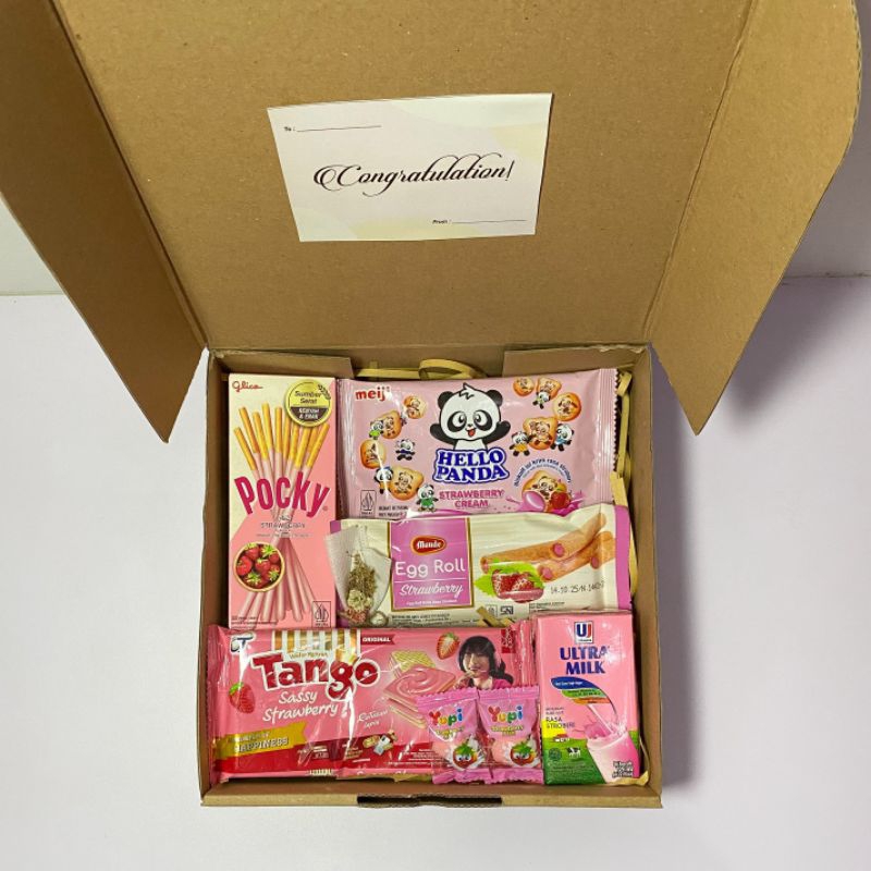 

By Oza - Gift Box Snack | Hampers Snack Box | Hadiah Ulang Tahun | Wisuda | Sempro