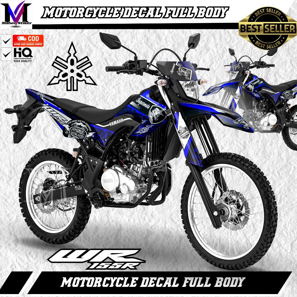 Decal full Body WR 155 Variasi Supermoto
