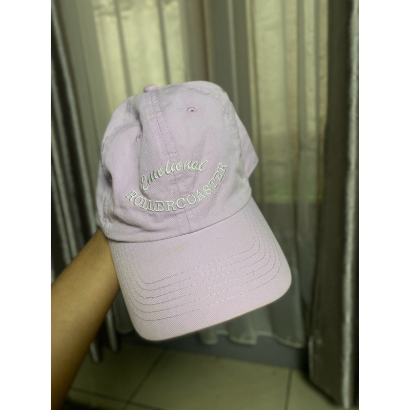 Topi Miniso || Warna Ungu Muda