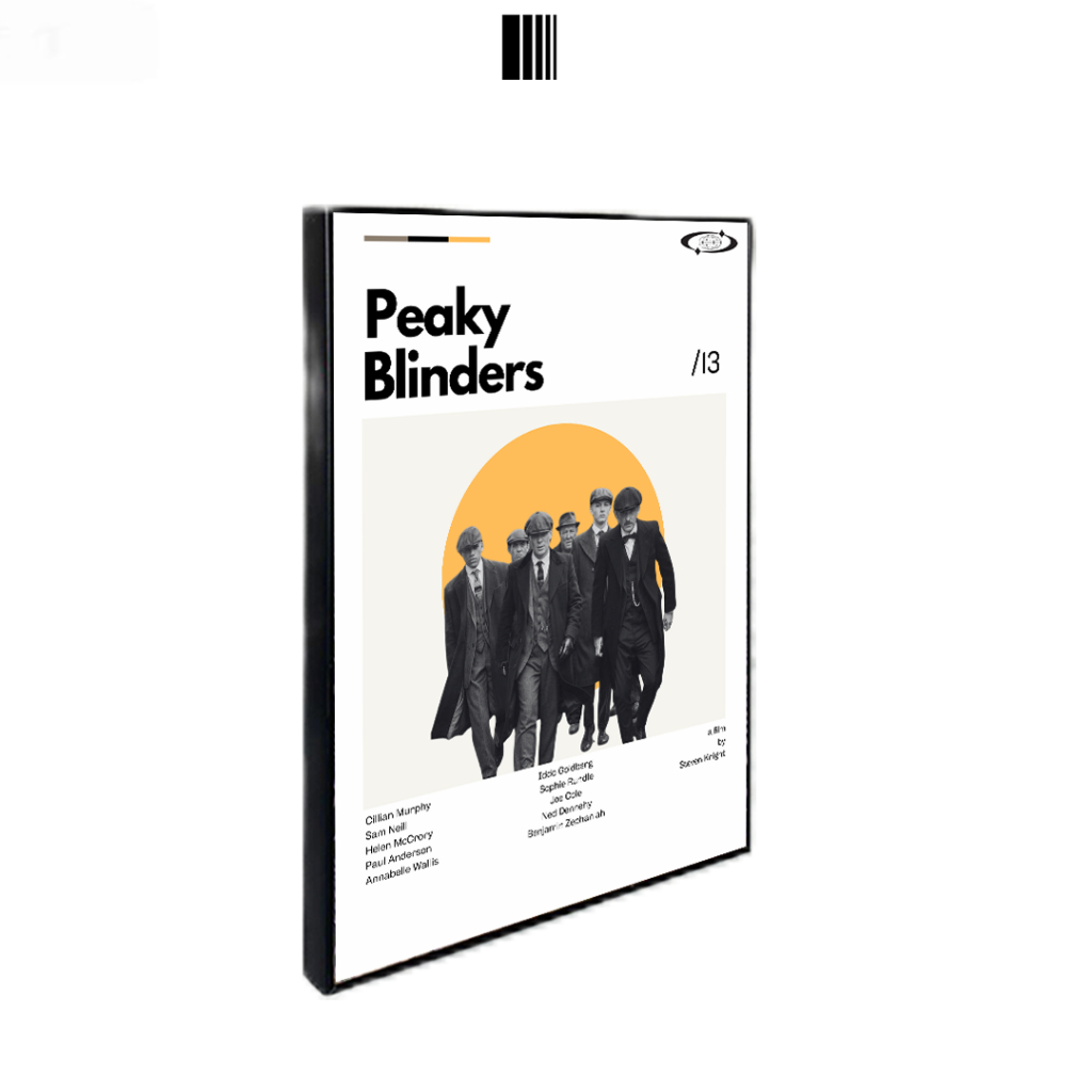 Poster Frame Blok - Peaky Blinders Film