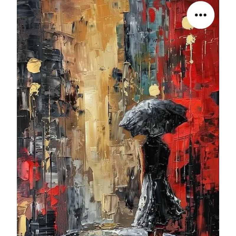 LUKISAN KANVAS /LUKISAN ABSTRAK