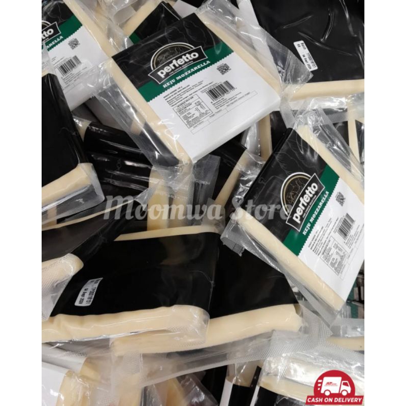 

Mozzarella Perfetto 120gr topping pizza halal kemasan ekonomis