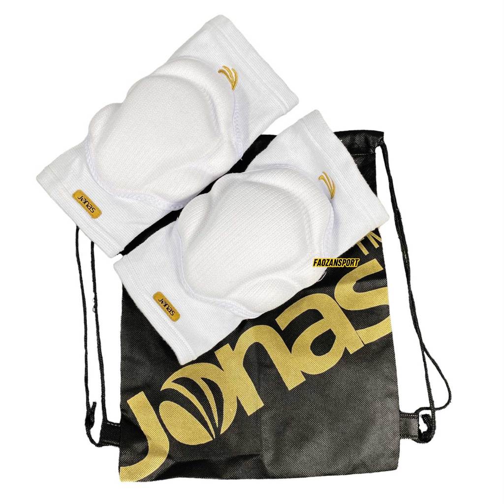 Deker kaki Kneepad Futsal Jonas Elite X3 Pelindung Lutut Kiper Futsal Pria Wanita Original