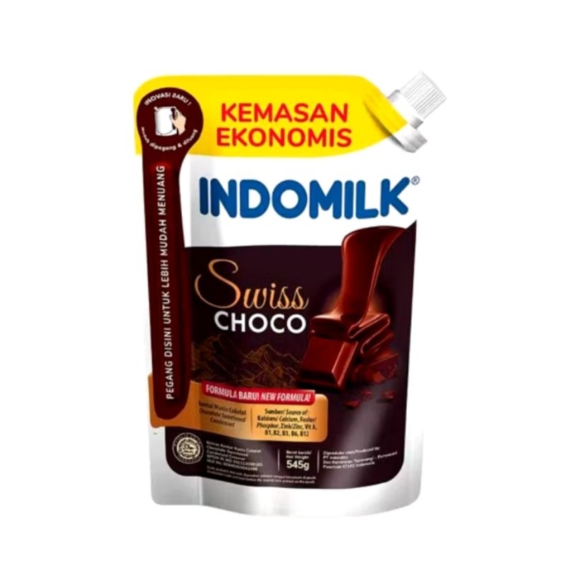 

Indomilk SKM Swiss Choco Pouch 545gr