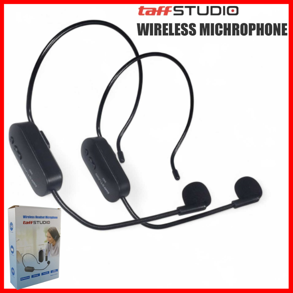 COD Taffstudio Mic Bando Wireless imam masjid terbaik jarak jauh 2 mic