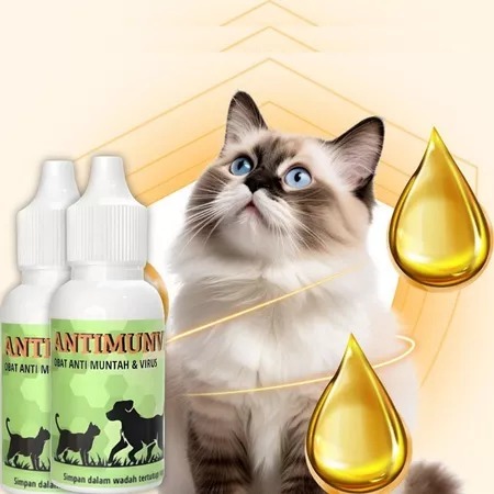 MINIPETS Antimunvi Anti Muntah Kucing Anjing obat muntah