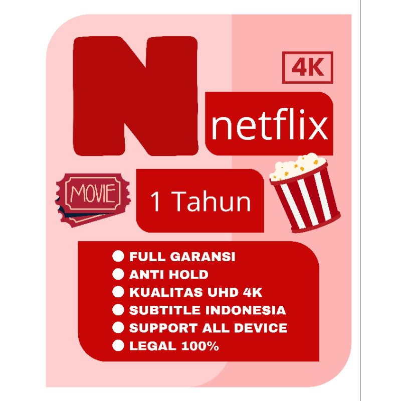 NETFLIX FULL GARANSI 1 TAHUN