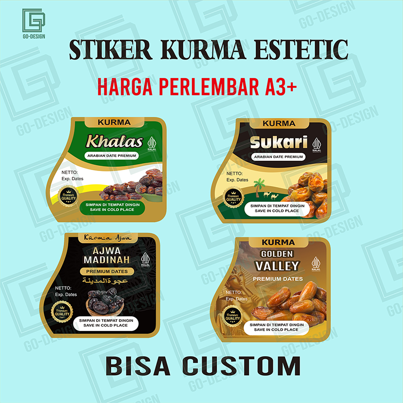 

Stiker Label Brand Kurma Aesthetic BISA CUSTOM NAMA DAN TAMBAH NAMA TOKO
