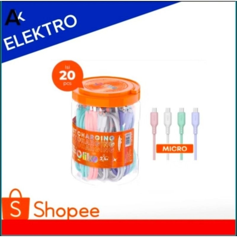 Kabel Data Olike Micro D306M / Olike D306M fast charging