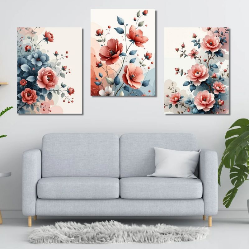 Pajangan Dinding MDF Ukuran 30x40 Dekorasi Ruangan