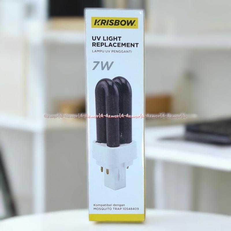 Krisbow 7w Lampu UV Perangkap Nyamuk Light Bohlam Cocok Dengan Alat Perangkap Nyamuk Inhalant U V