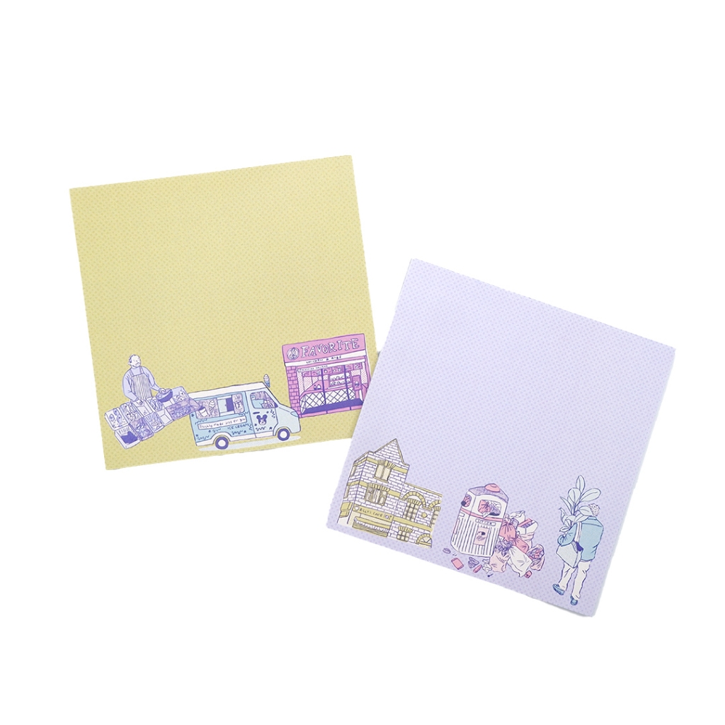 

People & Places Memo Set