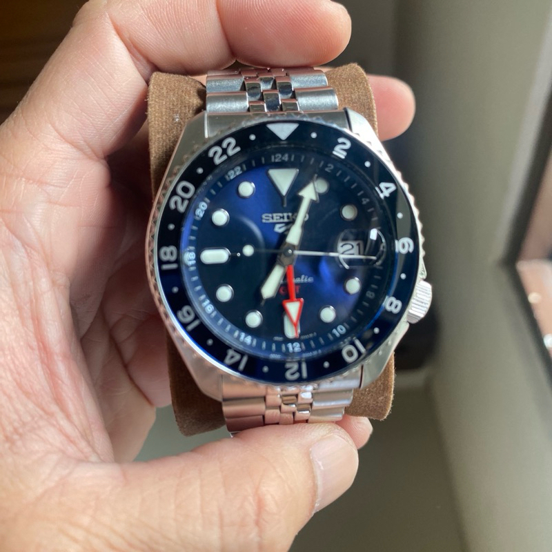 Seiko 5 Sports Automatic GMT SSK003 (Blueberry)