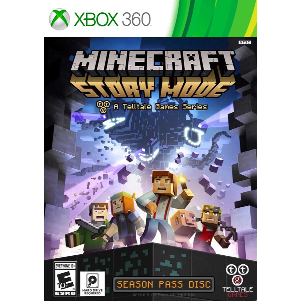 Kaset Minecraft Story Mode Xbox 360 Rgh