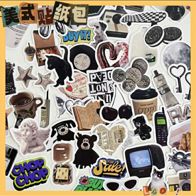 

Sticker Kertas Aesthetic Y2k Lucu Terbaru