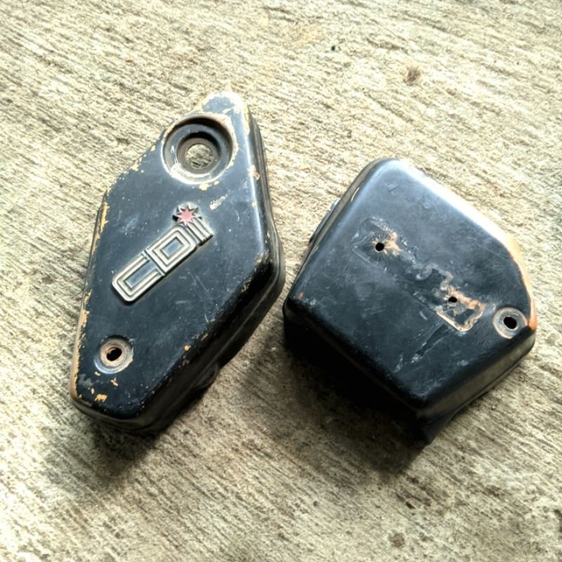 box tutup aki cover side yamaha v80 robot super deluxe original