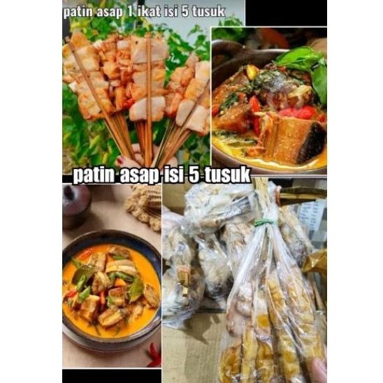 

Ikan patin asap 1 paket isi 5 tusuk