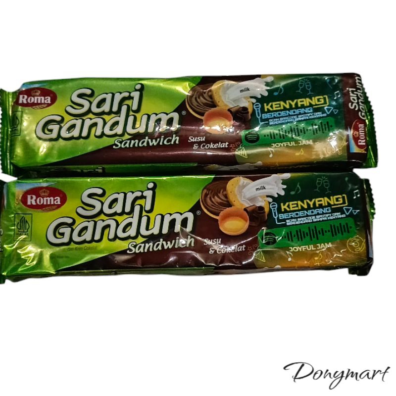 

Roma Sari Gandum Biskuit Sandwich Rasa Coklat Family Pack