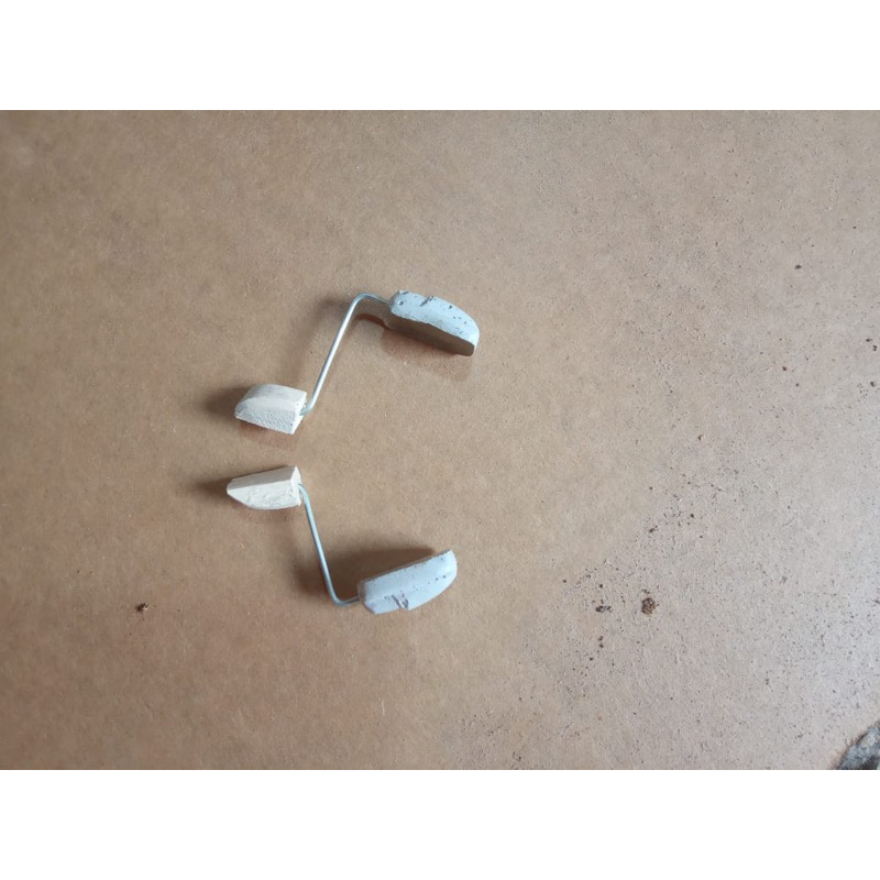 Sepsang kanan kiri spion miniatur truk skala 14 12 ready