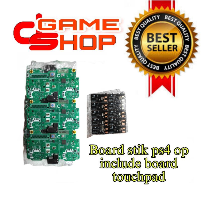 mainboard / papan pcb stik ps4 op board stick ps4 ori pabrik board touchpad stik ps4 op