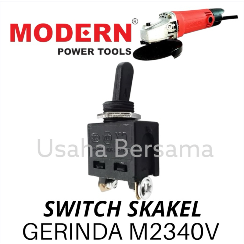 MODERN M2340V SWITCH SKAKEL SAKLAR GERINDA MODERN M2340V
