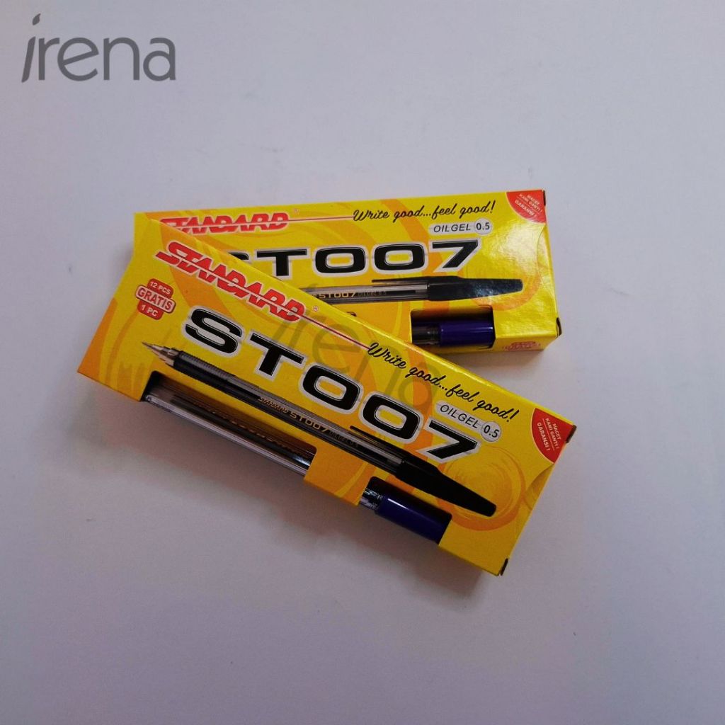 

Standard - Pulpen Bolpen ST 007 0.5 ( Alat Tulis / Pen / Ballpoint / Pena )