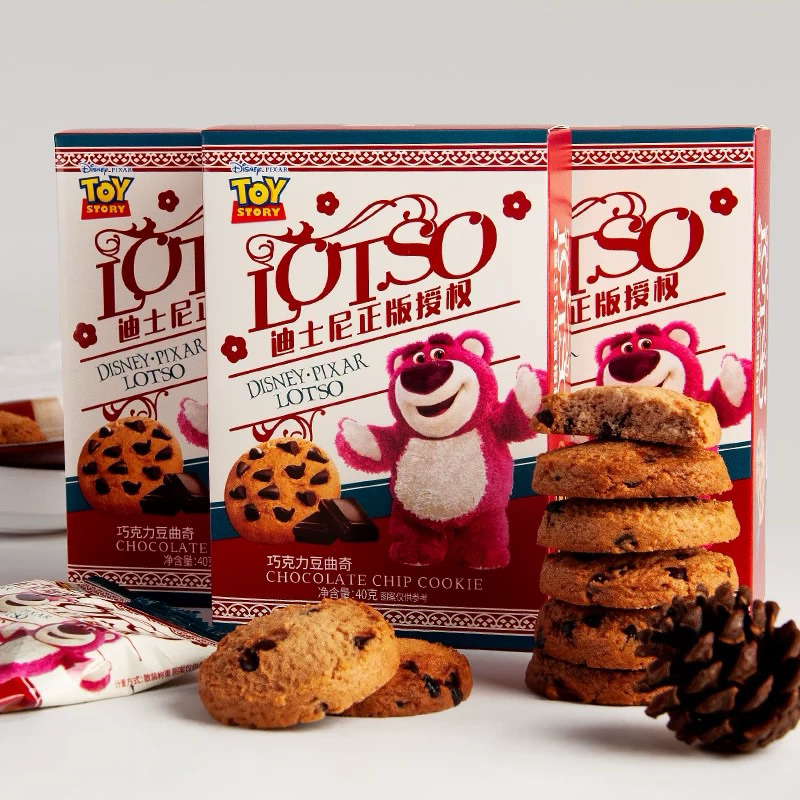 

[READY STOCK] DISNEY LOTSO CHOCOLATE CHIPS COOKIES 40gr